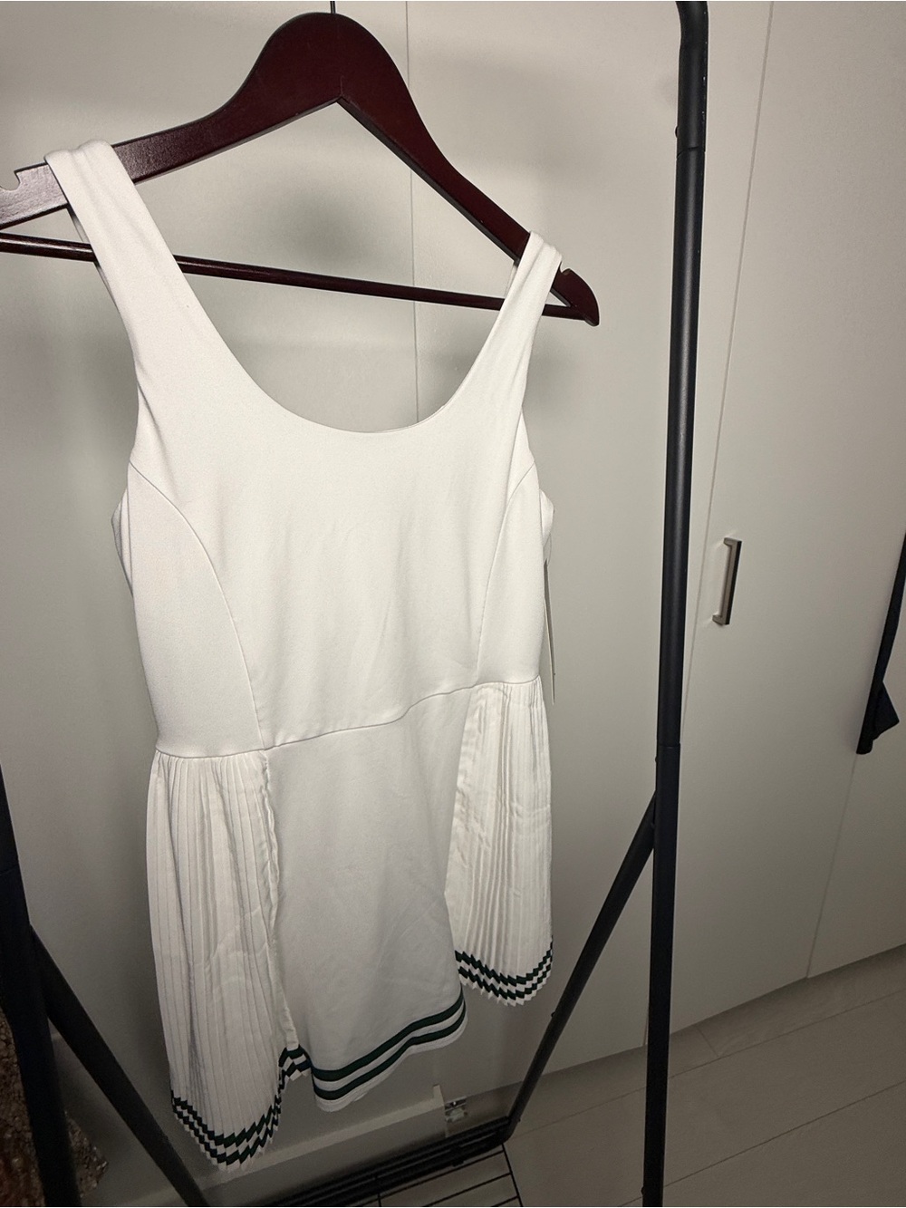 Tuckernuck Tennis Dress green and white X studio McGee